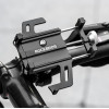 Rockbros 699-BK Aluminum Alloy Bicycle Phone Holder - Black - (Rockbros-699-BK)