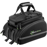 Rockbros A6-03BK bicycle bag for trunk 35 l with fold-out pockets - black - (Rockbros-A6-03BK)