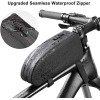 Rockbros AS-019-1 bicycle frame bag waterproof 1.6 l - black - (Rockbros-AS-019-1)
