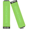 Rockbros BT1001GNBK sponge bicycle handlebar grips - green and black - (Rockbros-BT1001GNBK)
