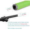 Rockbros BT1001GNBK sponge bicycle handlebar grips - green and black - (Rockbros-BT1001GNBK)