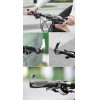 Rockbros BT1007B Bicycle Holder Set with Horns - Black - (Rockbros-BT1007B)