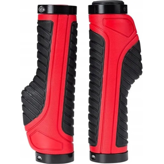 Rockbros BT1802RD bicycle grips - red - (Rockbros-BT1802RD)