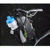 Rockbros C7-1 waterproof bicycle bag with saddle mounting 1.5l - black - (Rockbros-C7-1)