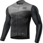 Rockbros cycling jersey 15120009005 long sleeve spring/summer XXL - black - (Rockbros-15120009005)