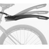Rockbros DNB8001 mudguard with red LED light - black - (Rockbros-DNB8001BK)