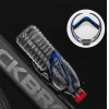 Rockbros FK338 bicycle holder for water bottle - black and blue - (Rockbros-31210007003)