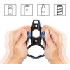 Rockbros FK338 bicycle holder for water bottle - black and blue - (Rockbros-31210007003)