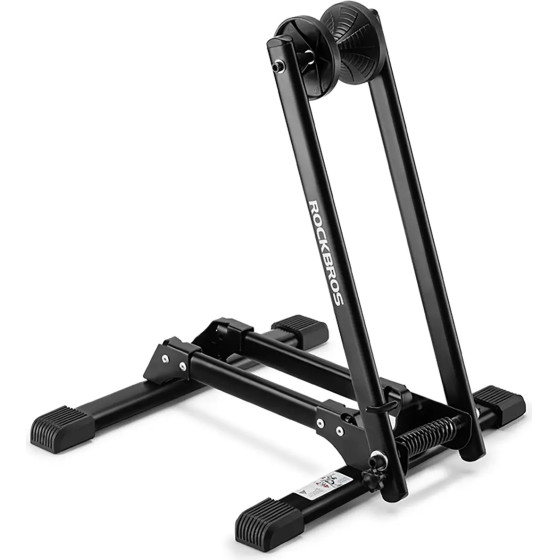 Rockbros Folding Bicycle Stand - Black - (27210001001)