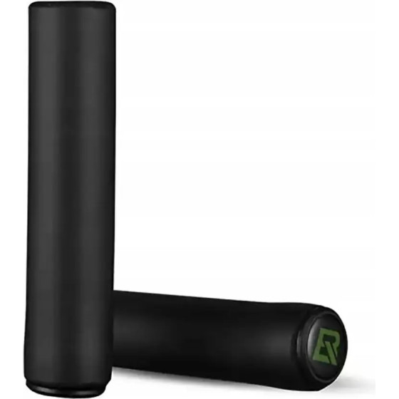 Rockbros GMBT1001BK bicycle grips made of silicone foam - black - (Rockbros-GMBT1001BK)