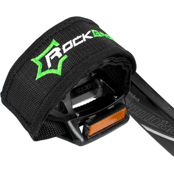 Rockbros GZT1001 bicycle pedal straps - black - (Rockbros-GZT1001BK)