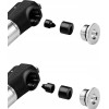 Rockbros JG-1040B bicycle pump small - black - (Rockbros-JG-1040BBK)