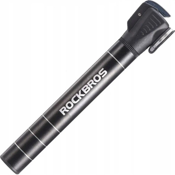 Rockbros JG-1040B bicycle pump small - black - (Rockbros-JG-1040BBK)