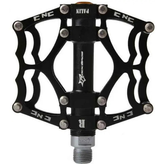 Rockbros JT201012LBK bicycle pedal set - black - (Rockbros-JT201012LBK)