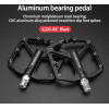 Rockbros K203-BK bicycle pedal set - black - (Rockbros-K203-BK)