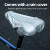 Rockbros LF044BL saddle cover with rain cover - black and blue - (Rockbros-LF044BL)