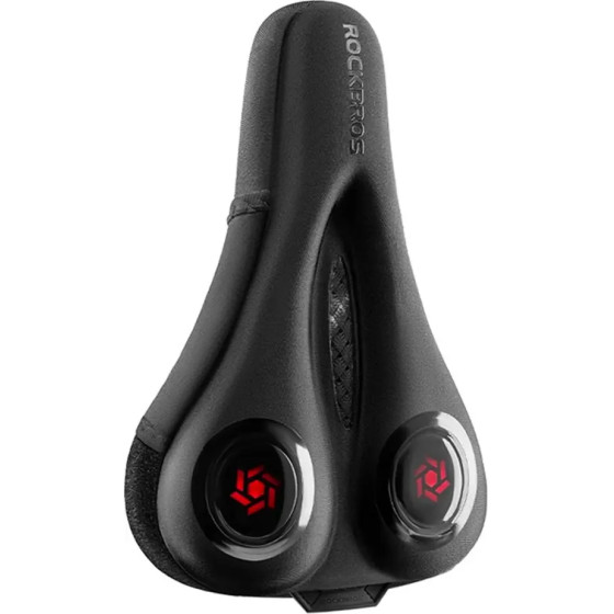 Rockbros LF044R saddle cover + rain cover - black and red - (Rockbros-LF044R)