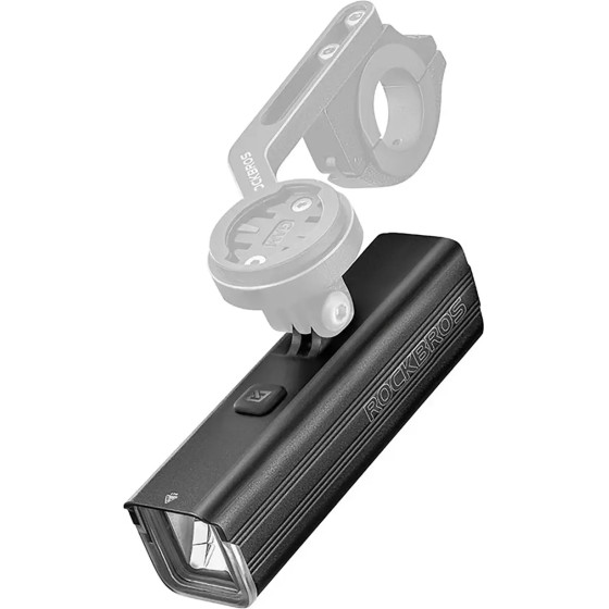 Rockbros RHL1500 front bicycle light 5000mAh 1500lm IPX6 - black - (Rockbros-24710011001)