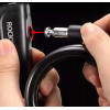 Rockbros RKS515-BK bicycle lock with 1.1 m key - black - (Rockbros-RKS515-BK)