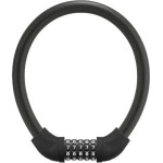 Rockbros RKS570-BK bicycle lock with combination - black - (Rockbros-RKS570-BK)