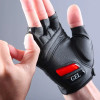 Rockbros S143-BK XXL cycling gloves with gel inserts - black - (Rockbros-S143-BK-XXL)