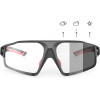 Rockbros SP216BK photochromic UV400 cycling glasses - black and red - (Rockbros-SP216BK)