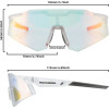 Rockbros SP291 photochromic UV400 cycling glasses - white - (Rockbros-14110006001)