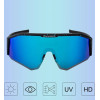 Rockbros SP297 polarizing cycling glasses - black - (Rockbros-14130001001)