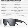 Rockbros SP304 polarizing cycling glasses - gray - (Rockbros-14130003001)
