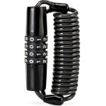 Rockbros T609 bicycle lock with 1.5 m combination - black - (Rockbros-T609)