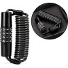 Rockbros T609 bicycle lock with 1.5 m combination - black - (Rockbros-T609)