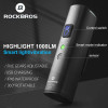 Rockbros V9M-1000 front bicycle light 1000lm - black - (Rockbros-V9M-1000)