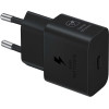 Samsung EP-T2510NBEGEU 25W SFC USB-C GaN wall charger - black - (EP-T2510NBEGWW)