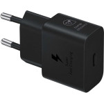 Samsung EP-T2510NBEGEU 25W SFC USB-C GaN wall charger - black - (EP-T2510NBEGWW)