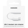 Samsung Headphone Adapter 3.5mm Mini Jack (Female) - USB Type C (Male) White (EE-UC10JUWEGWW) - (8806090022661)