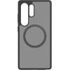 Samsung Spigen Capella Silicone Case with MagFit Magnetic Ring for Galaxy S25 Ultra - Black - (GP-FPS938PGBJW)