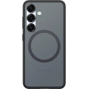 Samsung Spigen Capella Silicone Case with MagFit Magnetic Ring for Galaxy S25+ - Black - (GP-FPS936PGBJW)