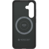 Samsung Spigen Enzo Aramid Silicone Case with Built-in MagFit Ring for Galaxy S25 - Black - (GP-FPS931PGABW)