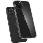 Spigen Airskin Hybrid Case for iPhone 15 Plus - Clear - (Spigen Air Skin Hybrid, crystal clear - iPhone 15 Plus)