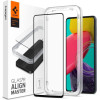 Spigen ALM Glass FC Tempered Glass for Samsung Galaxy M53 5G - Black - (21078-0)