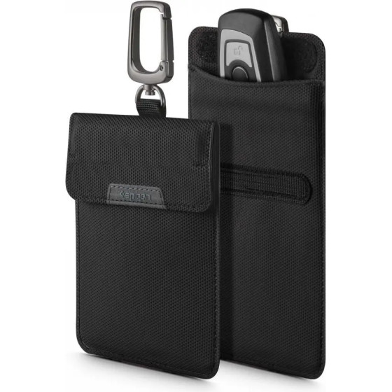 Spigen Anti-theft Pouch Keyless RFID Signal Blocker - black - (19919-0)