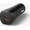 Spigen ArcStation Essential EV502 50W Car Charger - Black - (26185-0)
