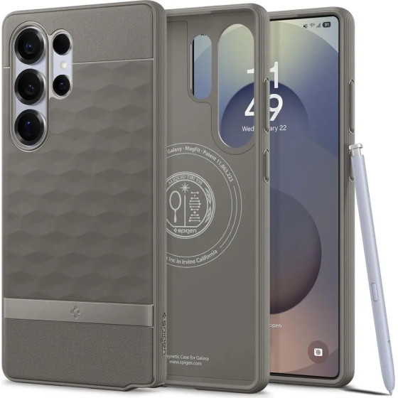 Spigen Caseology Parallax Mag MagSafe Case for Samsung Galaxy S25 Ultra - Gray - (26797-0)