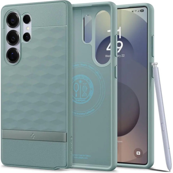 Spigen Caseology Parallax Mag MagSafe Case for Samsung Galaxy S25 Ultra - Green - (26795-0)