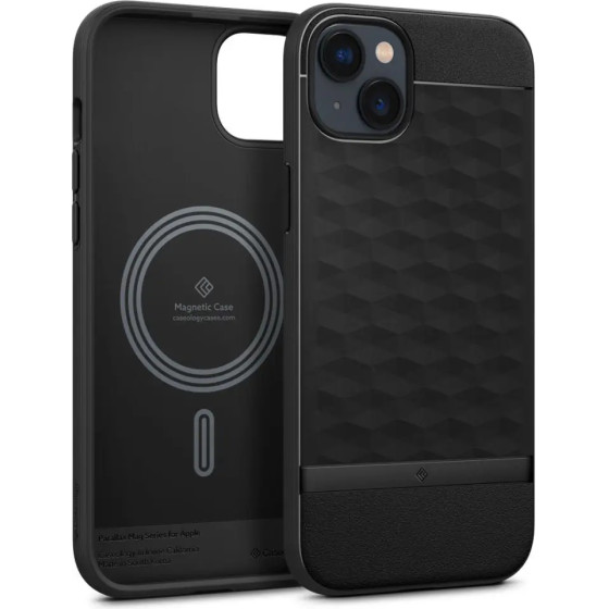 Spigen Caseology Parallax Mag MagSafe iPhone 14 Plus Case - Matte Black - (21200-0)