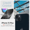 Spigen Crystal Flex Case for iPhone 15 Plus - Clear - (Spigen Crystal Flex, crystal clear - iPhone 15 Plus)