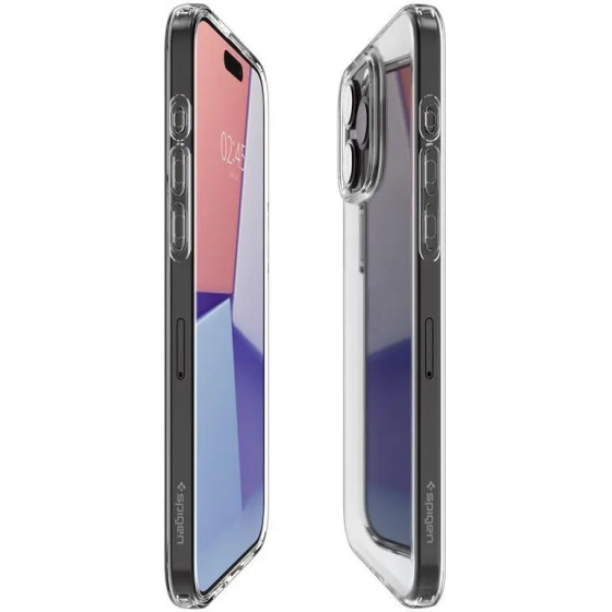 Spigen Crystal Flex Case for iPhone 15 Pro - Clear - (Spigen Crystal Flex, crystal clear - iPhone 15 Pro)