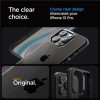 Spigen Crystal Hybrid iPhone 15 Pro Case - Black - (Spigen Crystal Hybrid, matte black - iPhone 15 Pro)