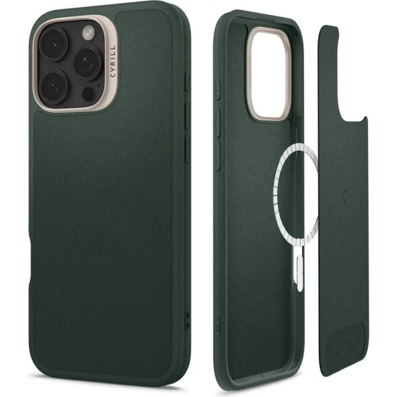 Spigen Cyrill Kajuk Mag iPhone 16 Pro Case - Green - (26665-0)