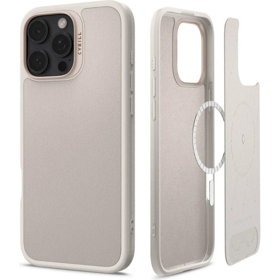 Spigen Cyrill Kajuk MagSafe iPhone 16 Pro Max Case - Beige - (26599-0)